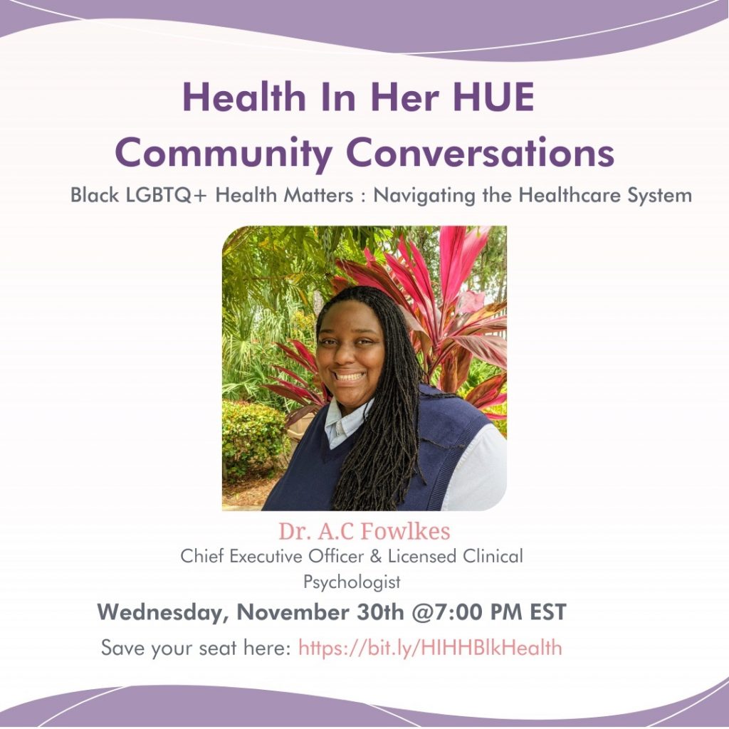 Health in Her Hue - LGBTQIA+ Health