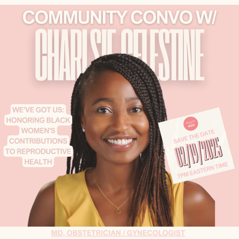 A promotional graphic with Charlsie Celestine’s headshot. The graphic includes details of the event and link to register.